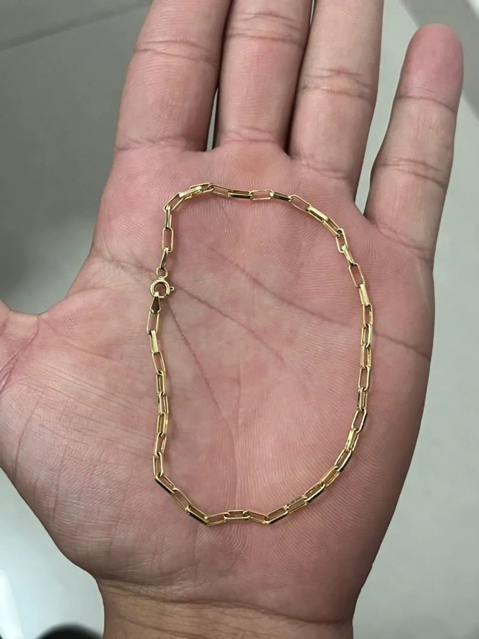 Pulseira  Ouro18k com 21,5cm de tamanho  - Foto 2