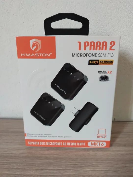 Microfones de lapela sem fio - Foto 3