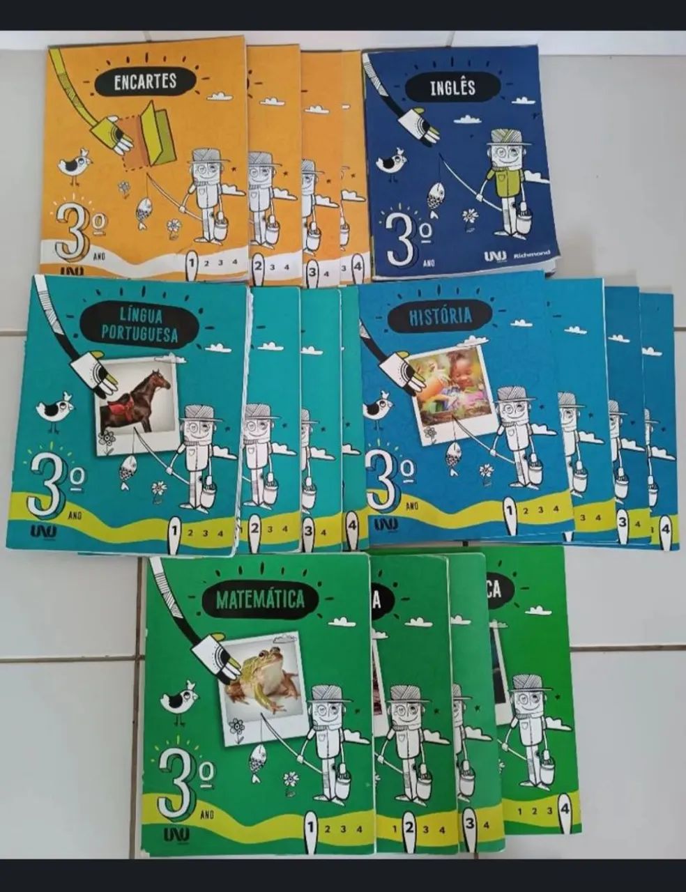 Livros unoi 3? ano fundamental menor  - Foto 2