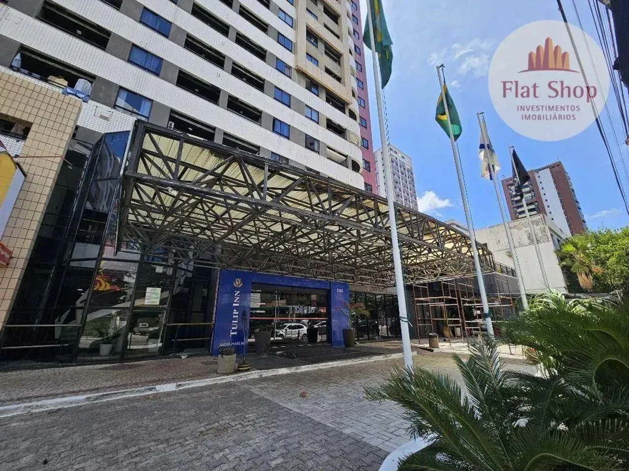 Flat com 1 dormitório à venda, 39 m² por R$ 485.000,00 - Meireles - Fortaleza/CE