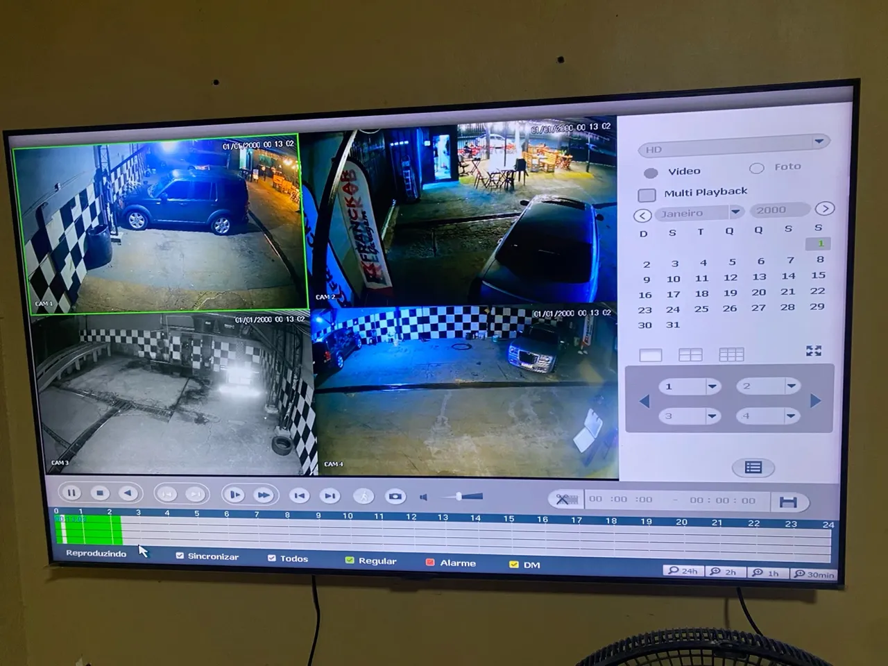 Sistema de monitoramento Intelbras