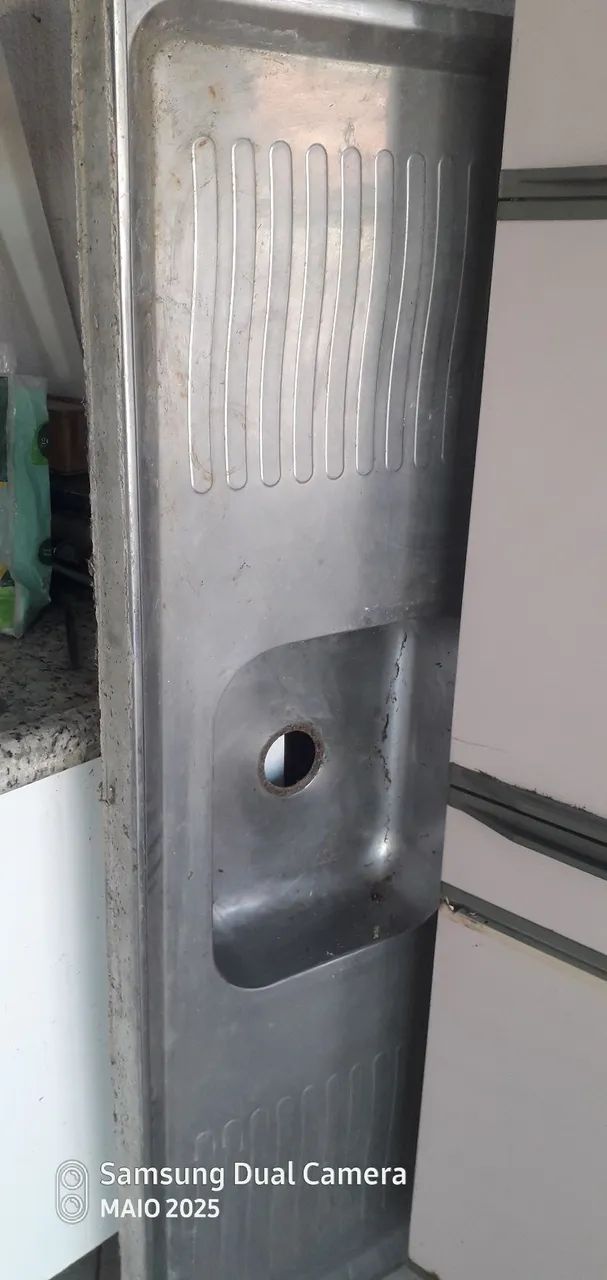 Pia de inox para cozinha ou área gourmet 