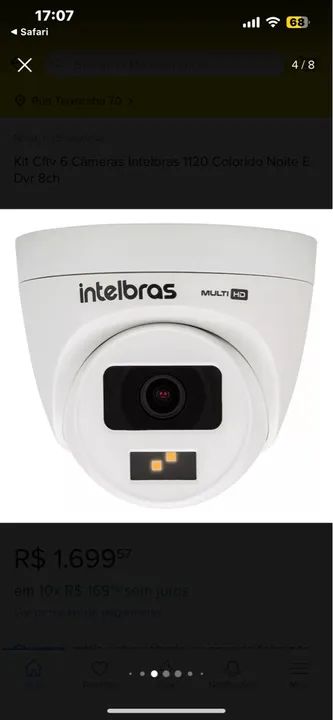 Kit Câmera - Segurança para sua casa!