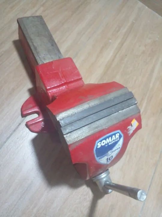 Morsa Torno Somar de bancada 4 Polegadas Linha Super Sem Uso!!