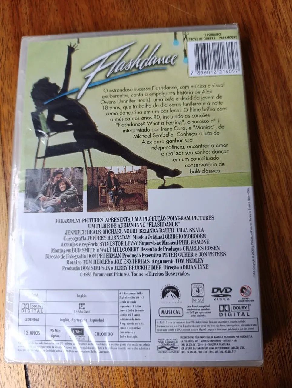Flashdance DVD - Jennifer Beals LACRADO!!! ANOS 80 - Foto 2