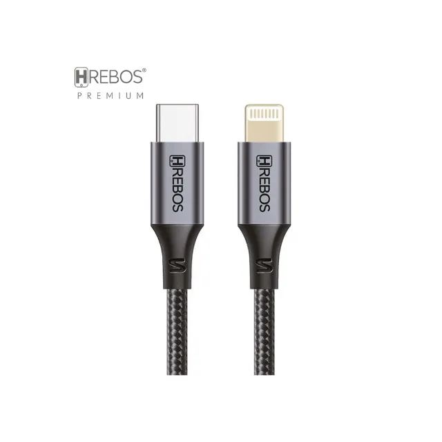 Cabo Usb-c P/ Lightning Hrebos Midnight - Cb-362i Preto *ENTREGA GRÁTIS* - Foto 2