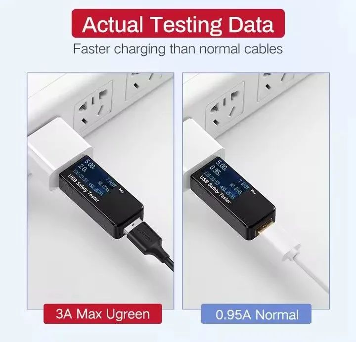 Cabo Usb 2.0 Micro Usb Ugreen PVC Preto - Foto 6