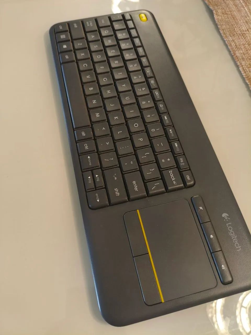 Teclado sem fio k400 plus Logitech 64574076706049120