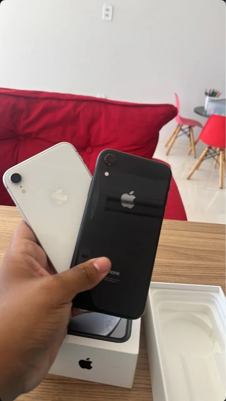 Iphone xr 128gb com caixa