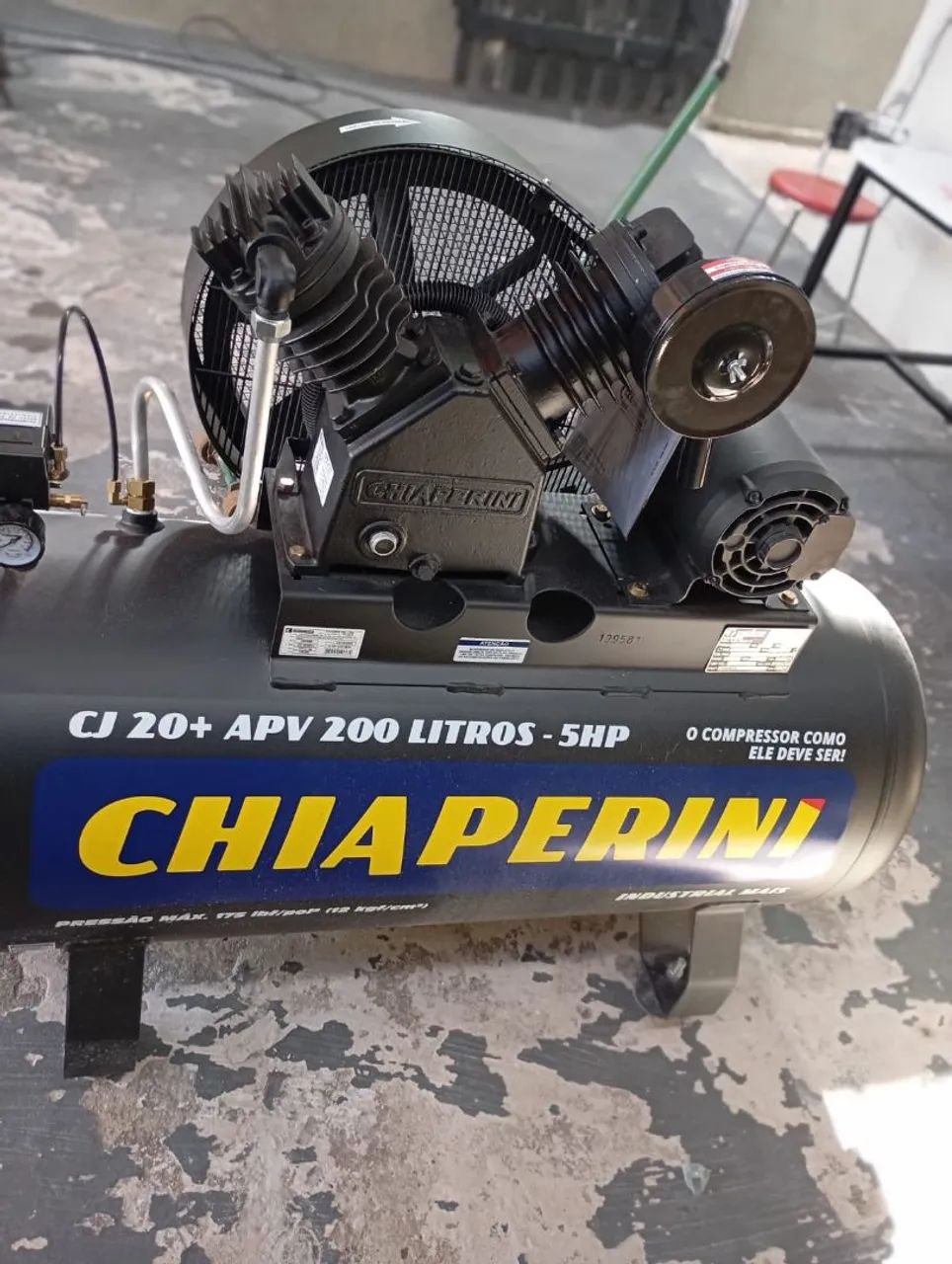 Compressor de ar Chiaperini 64418997652227124