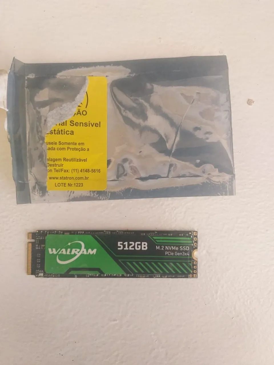 SSD NVMe 512GB Walram M.2 PCIe Gen3x4