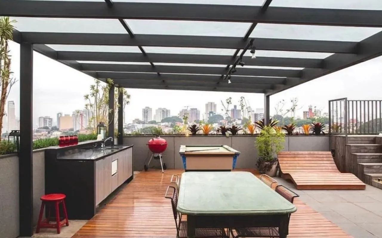 Pergolado área gourmet, piscinas, lagos! - Foto 4