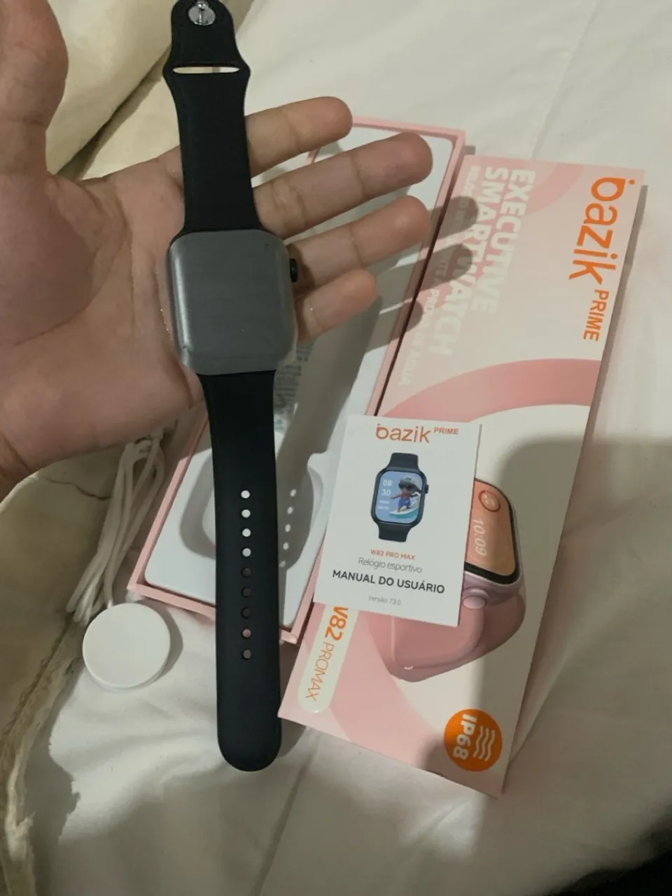 Smartwatch Bazik Prime V82 PROMAX - Novo