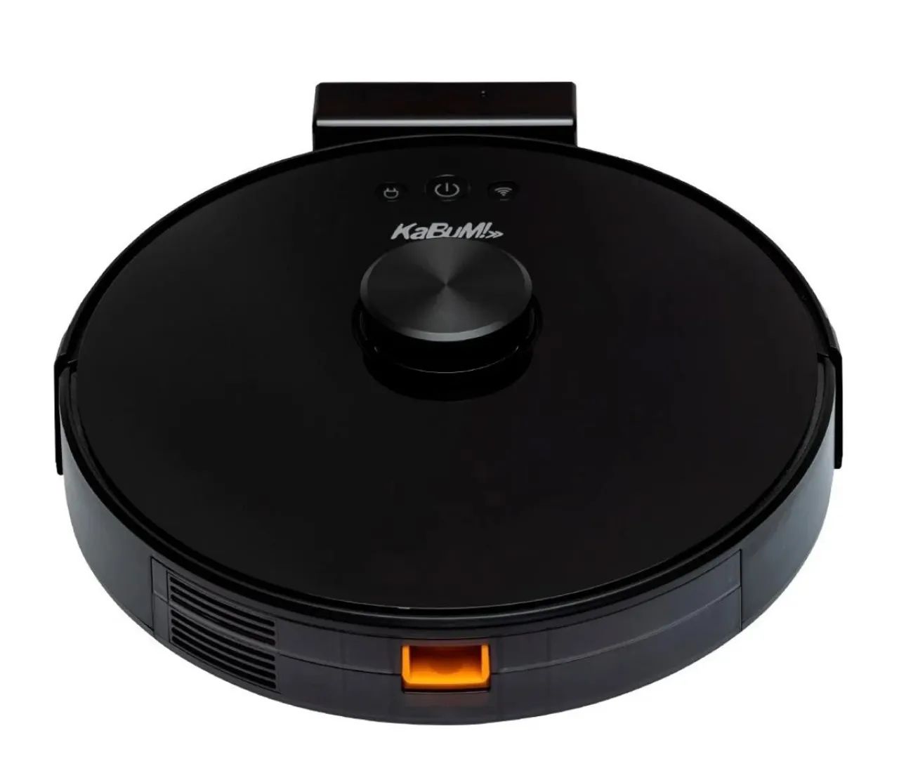 Robô Aspirador e Passa Pano KABUM! smart 700 - 5 Modos de Limpeza, Preto