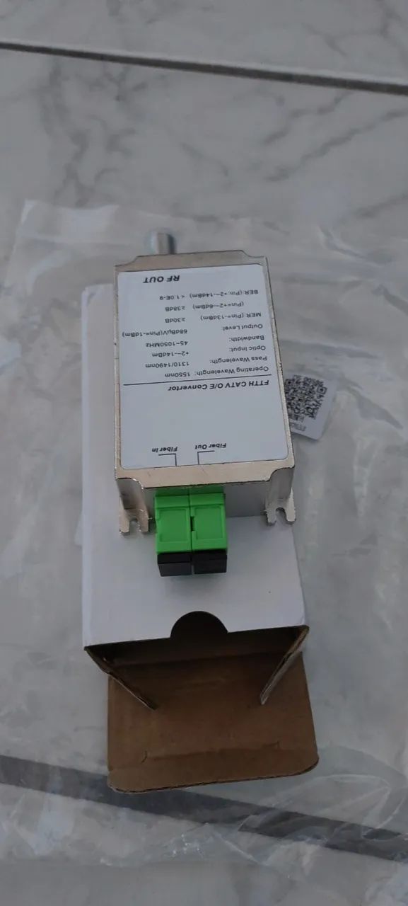 Conversor De Nó Wdm De Fibra Óptica Catv Ftth -fs - Foto 3