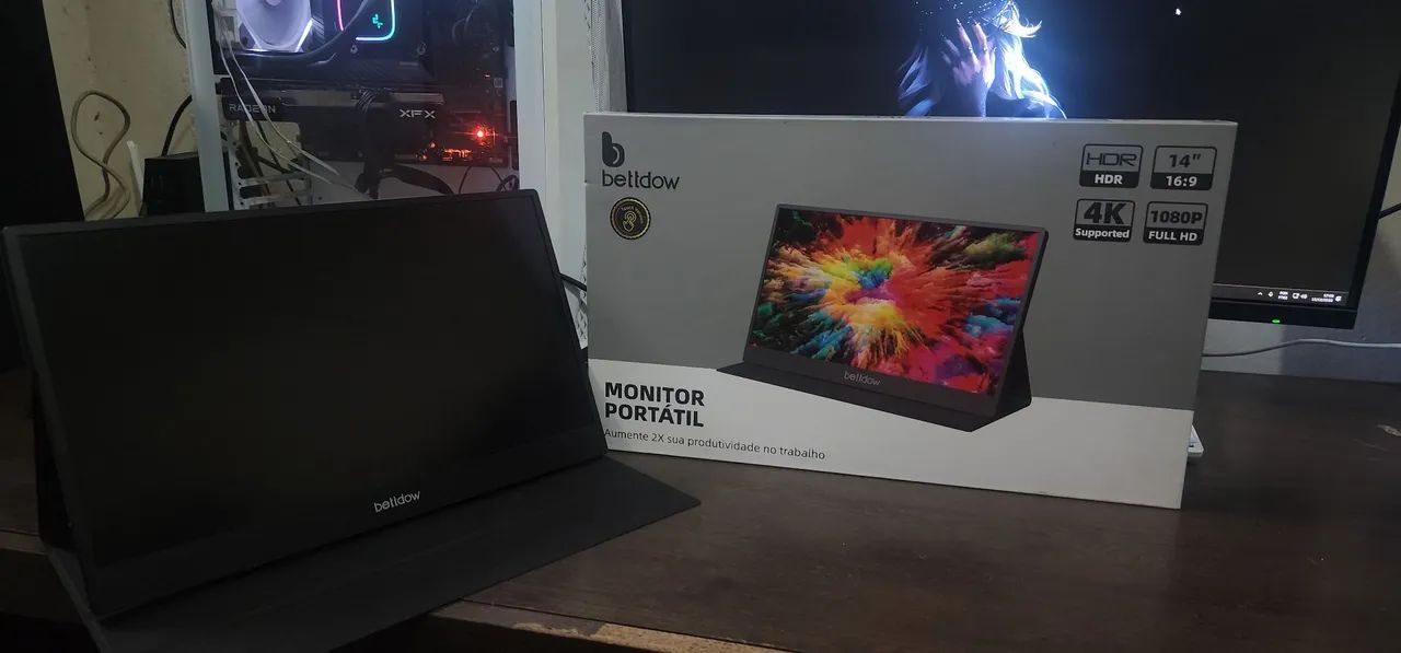 Monitor Portatil Touchscreen Bettdow - Foto 3