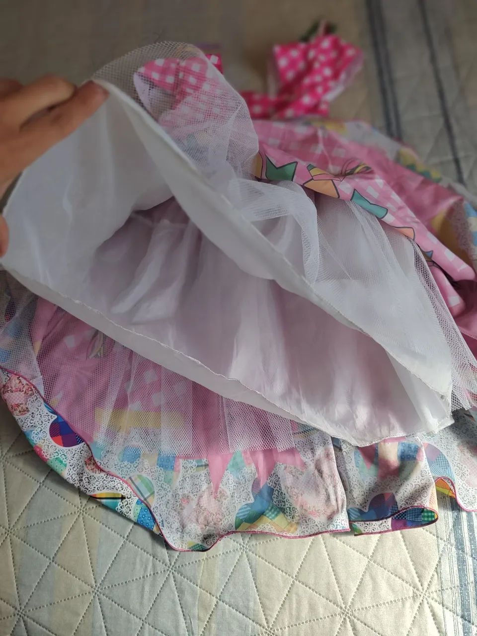 Vestido Festa Junina Infantil - Foto 3