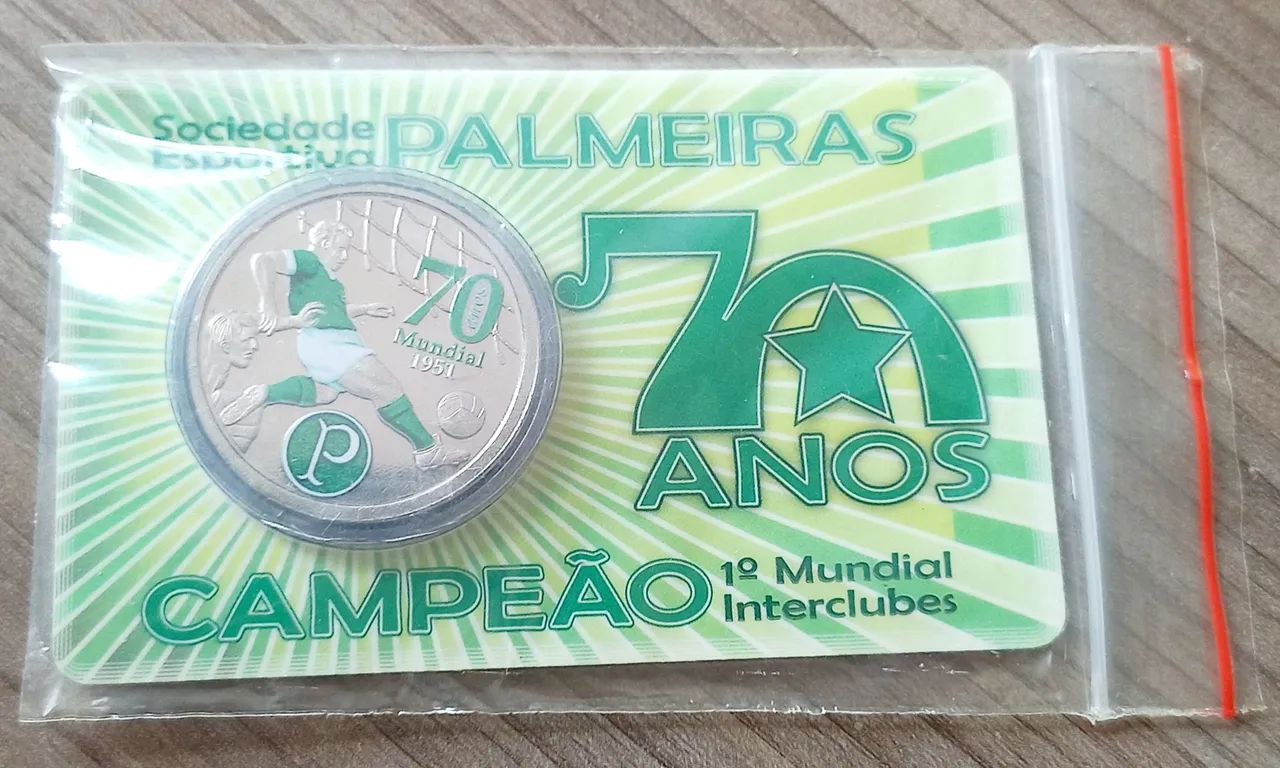 Moeda rara do palmeiras - Foto 2