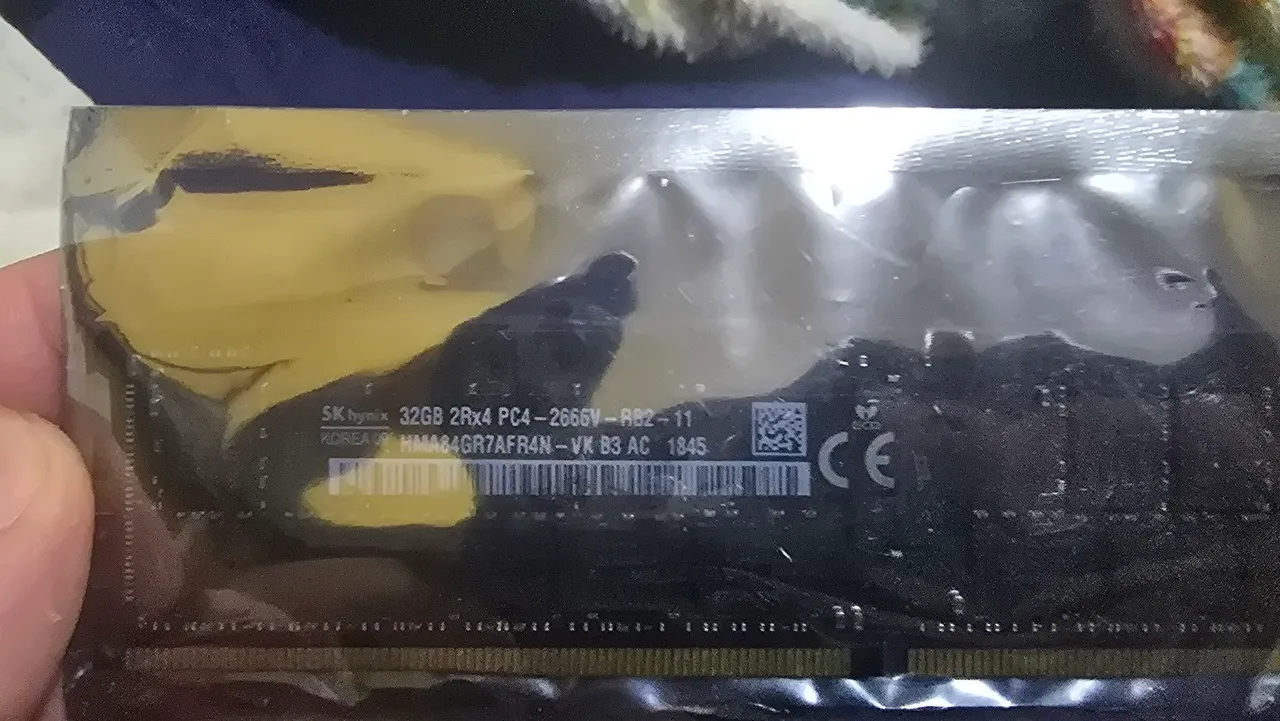 Memória RAM SK Hynix 32GB DDR4 2666MHz