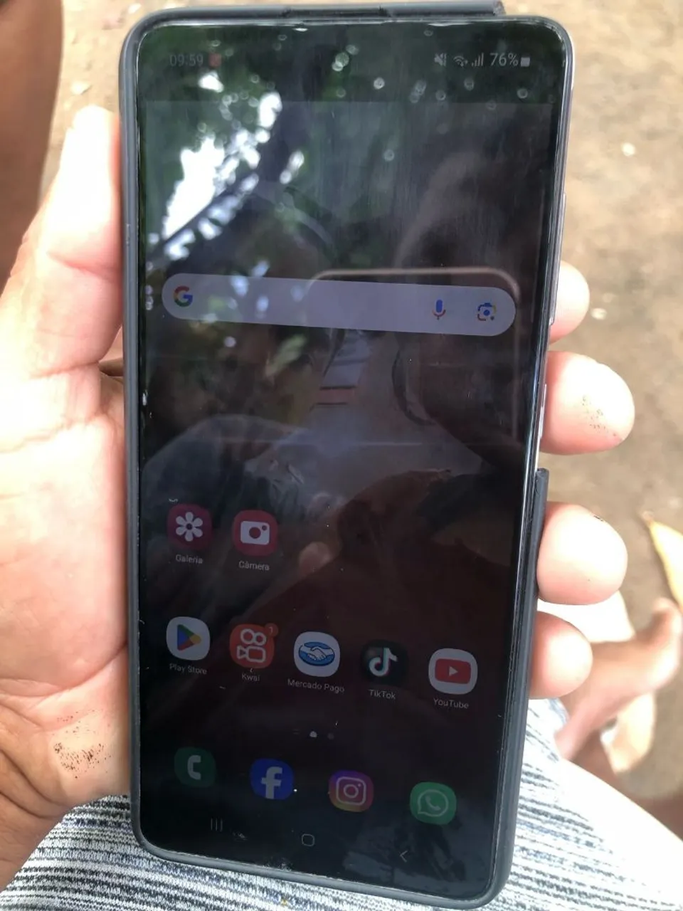 Vendo um A71 128 giags tudo ótimo biometria tela áudio
