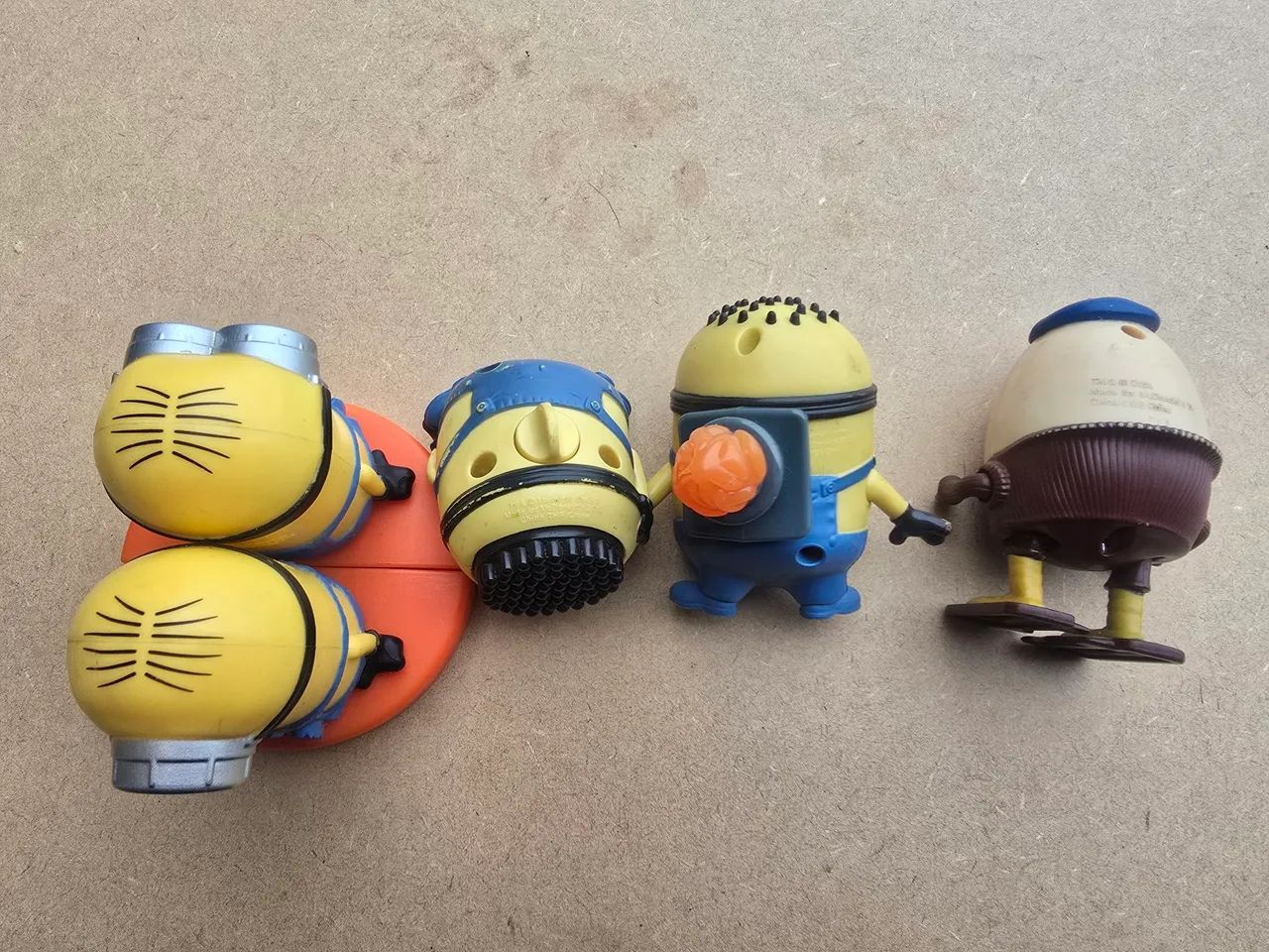 Bonecos minions e cabeça de ovo Humpty Dumpty Mc Donalds - Foto 3