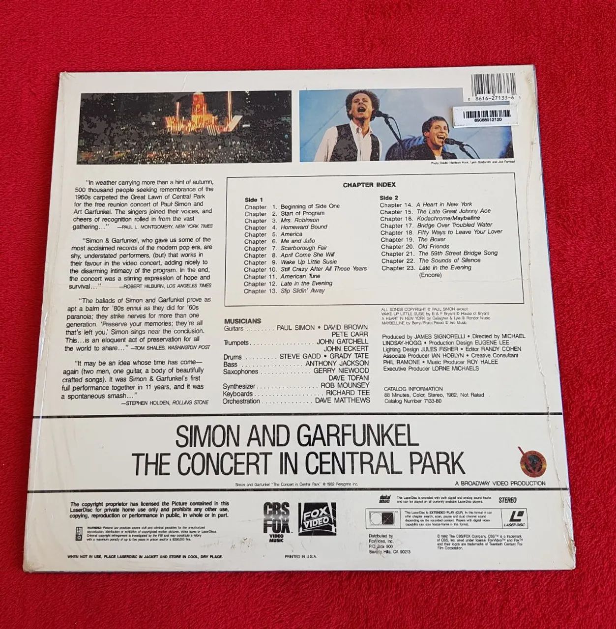 LD Laser Disc - Simon and Garfunkel - Foto 2