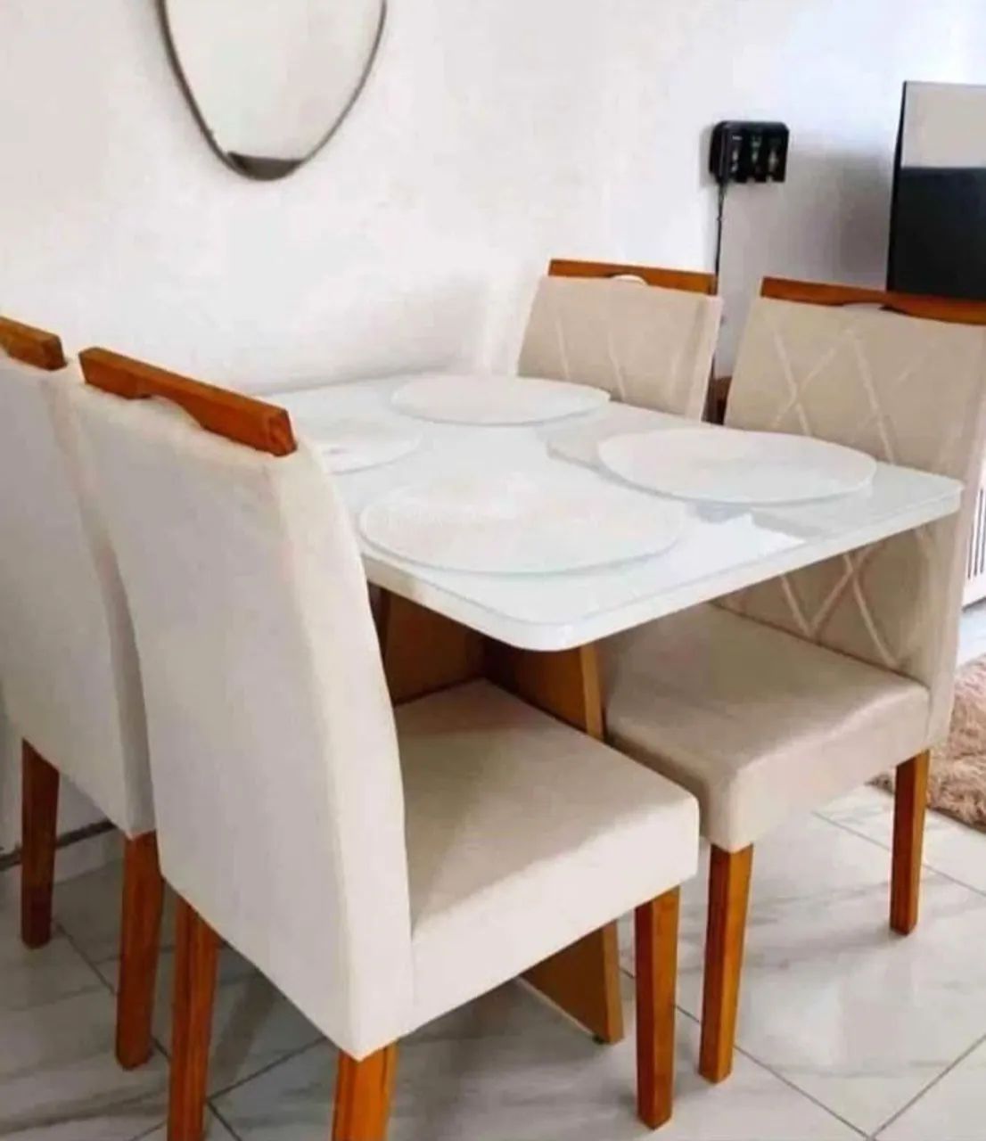 Mesa de Jantar 4 Cadeiras - Foto 4