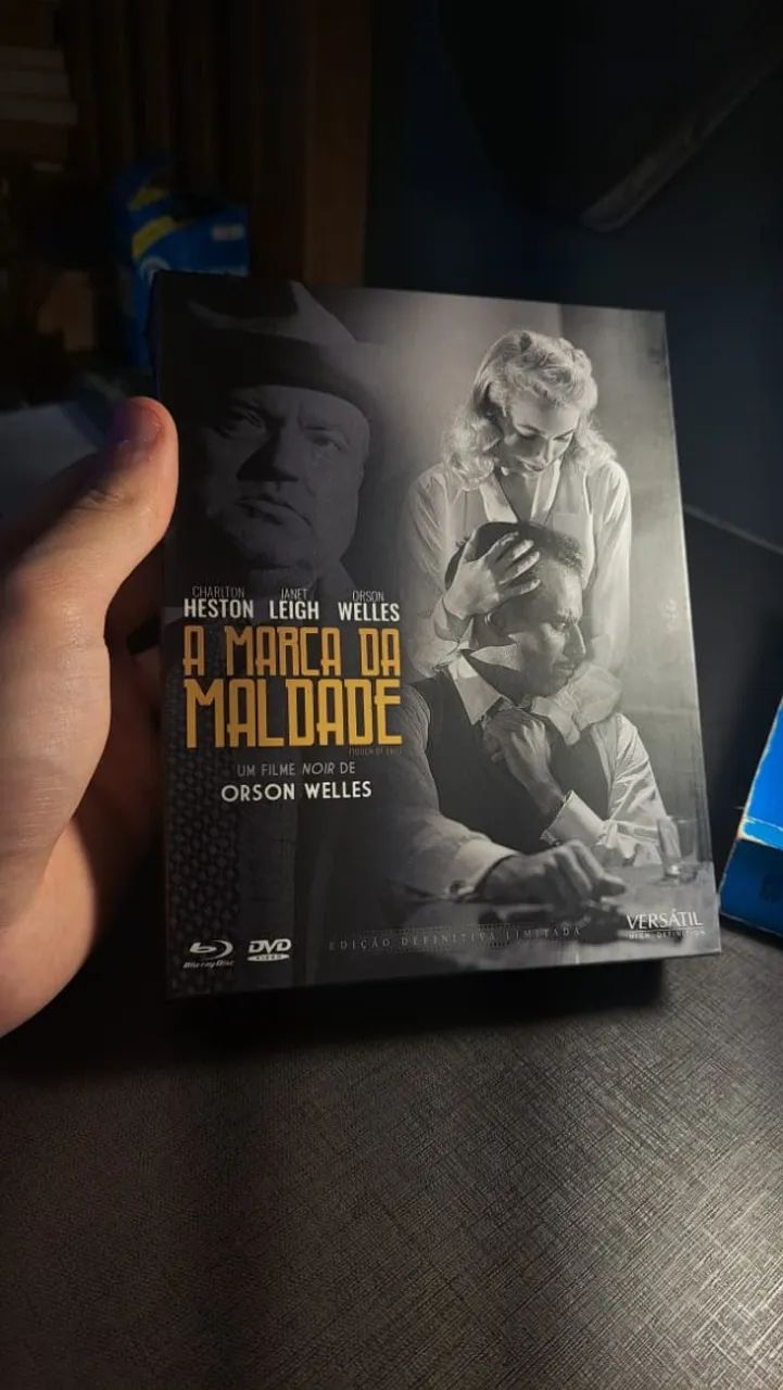 Bluray - A Marca da Maldade + Brindes NUNCA UTILIZADO !! 