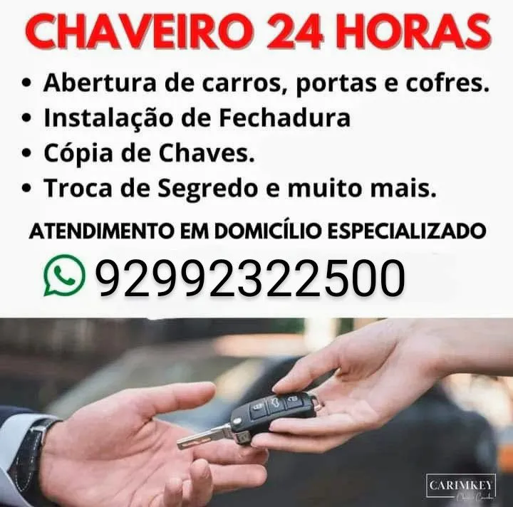 Chaveiro 24 Horas Domicílio