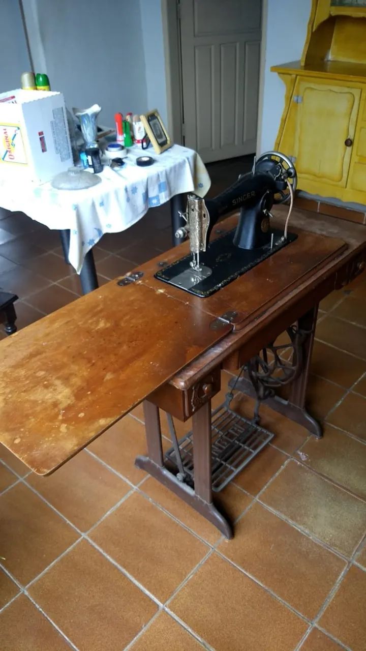 maquina de costura ( antiguidade )  - Foto 2