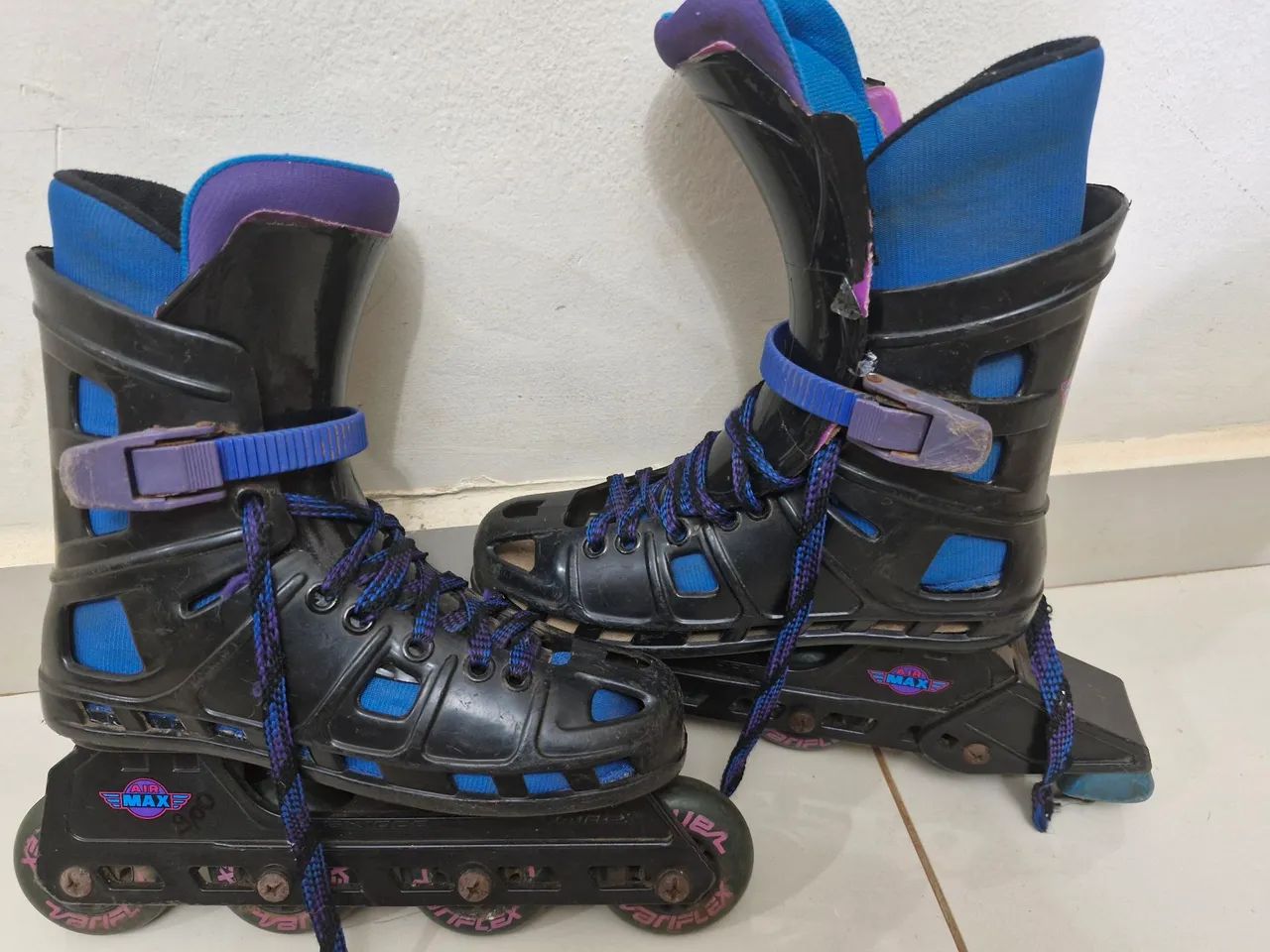 Vintage - patins Roller anos 90 Variflex Air Max 5000 - Foto 4