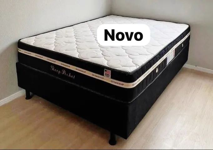 Cama box casal hoje