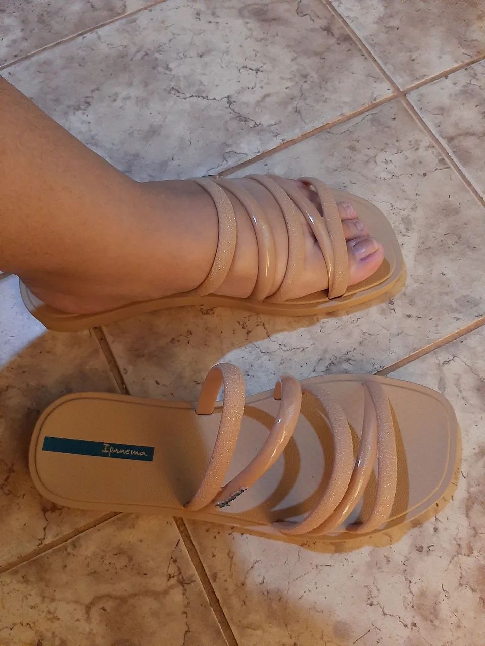 Sandálias Ipanema Bege tam 39