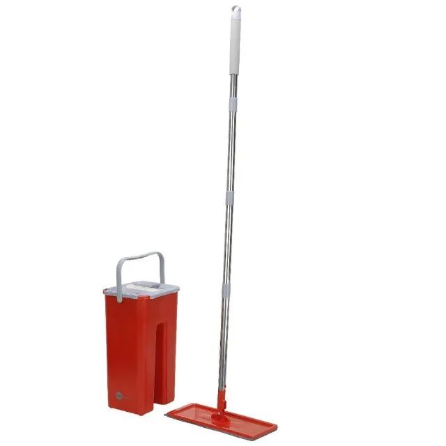 Conjunto MOP para Limpeza Cinza/Vermelho - Fun Clean (NOVO) caixa  - Foto 5