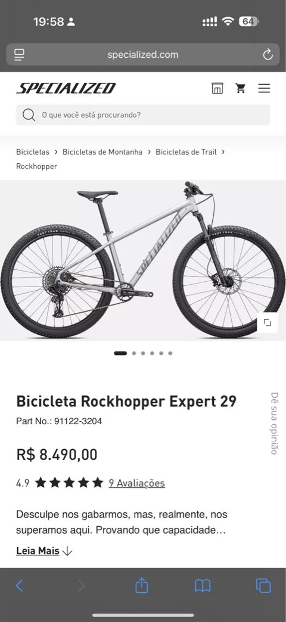 Bike Specialized Rockhopper Expert 29 - Foto 2