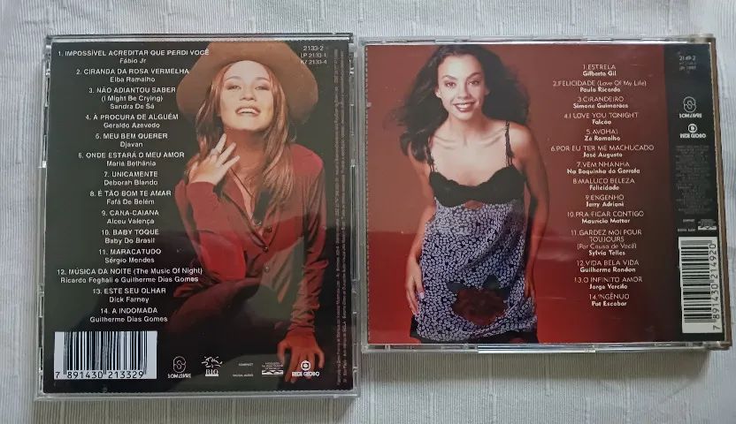 2 Cd's Trilha da Novela Indimada - Volumes 1 e 2 - Excelentes Estados - Foto 3