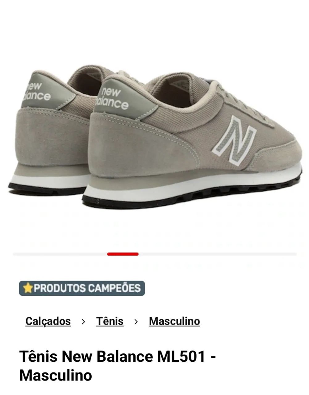 Tênis New Balance ML501 Masculino - Foto 2