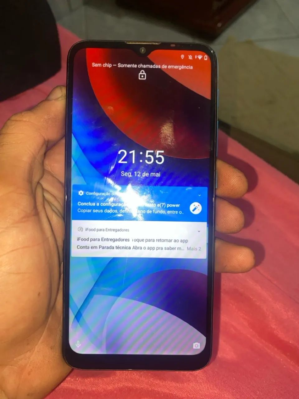 Moto E7 power