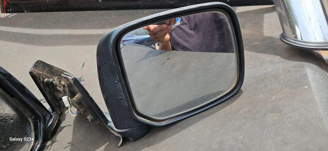Espelhos retrovisores laterais para carro - Foto 2