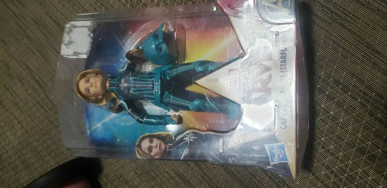 Boneco Avengers Figura Capitã Marvel Starforce - E4945 - Hasbro - Foto 2