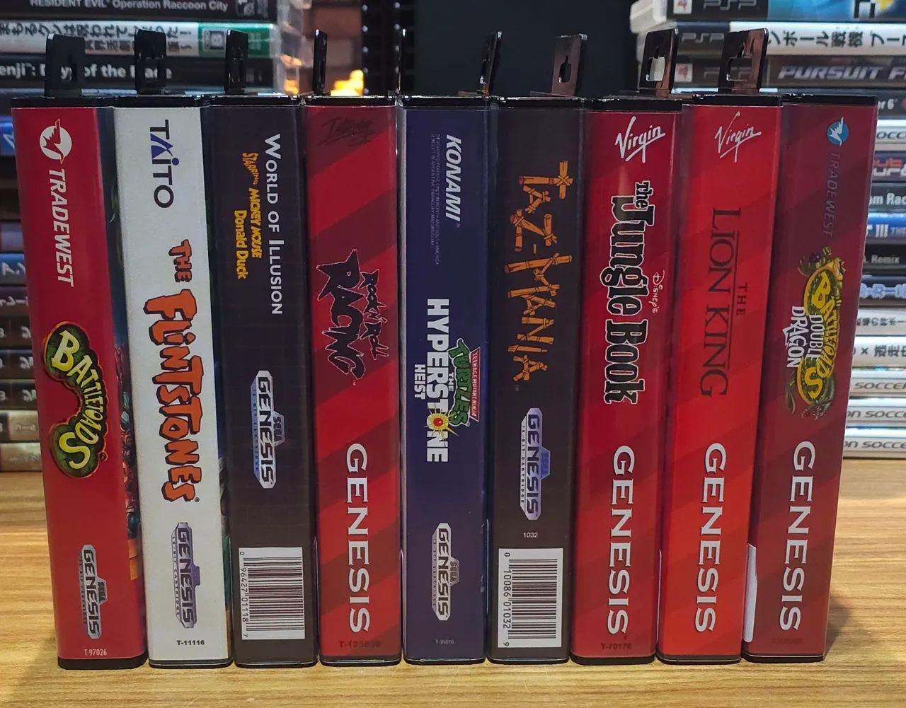 Jogos de Megadrive completos com fitas novas  - Foto 2