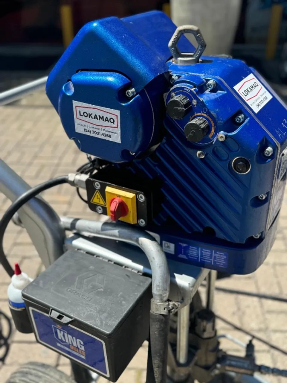 Máquina de Pintura Airless Graco King E60 - Foto 2