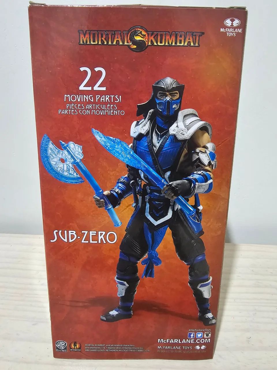 Sub-Zero Mortal Kombat McFarlane Toys  - Foto 2