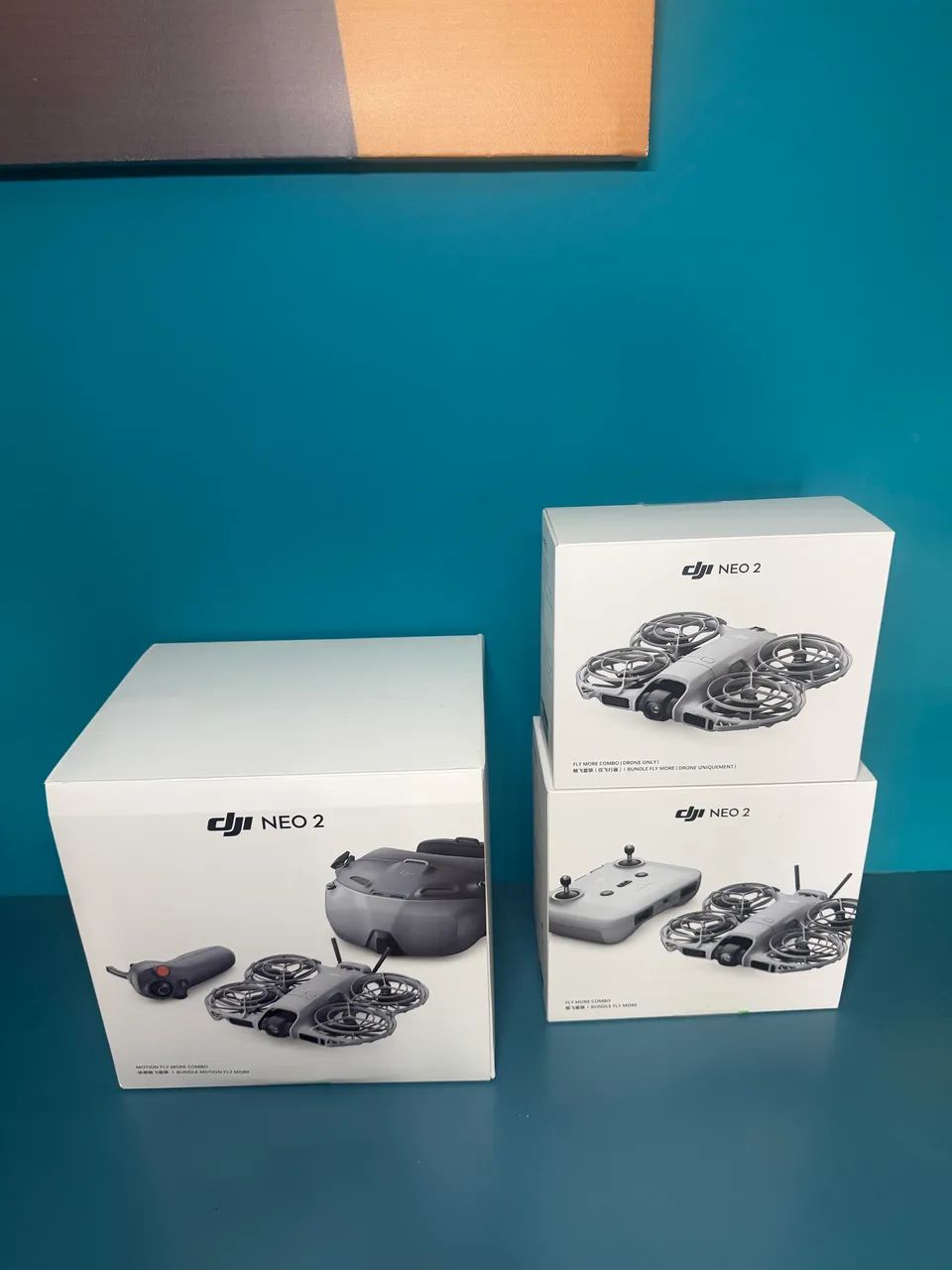 Drone Dji Neo 2 Motion combo Flymore - Lacrado - Nota Fiscal  - Foto 2