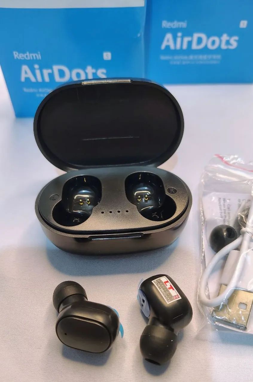 Fone de Ouvido Xiaomi Redmi AirDots - Novo - Foto 4