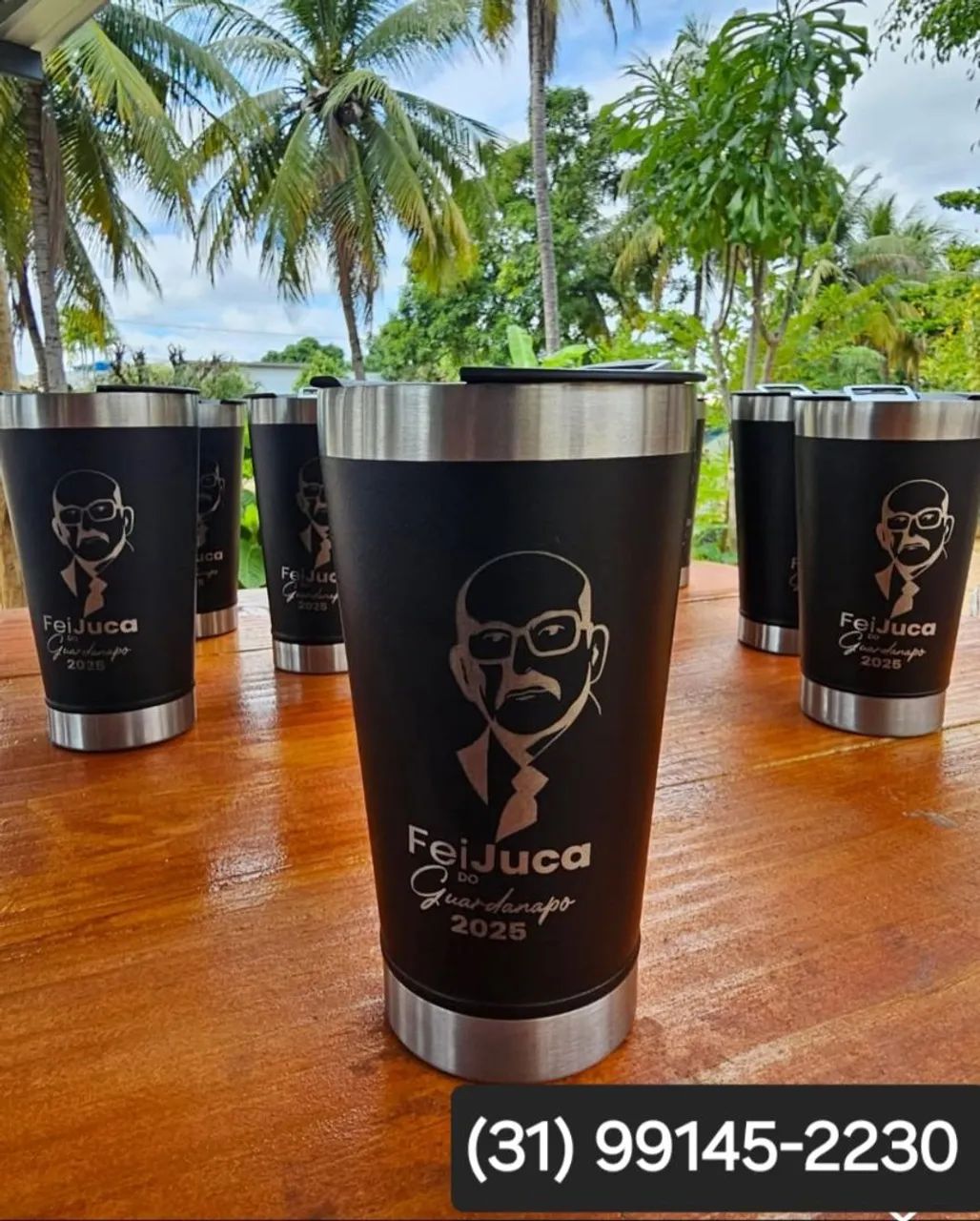 Copo Personalizado term. Inox