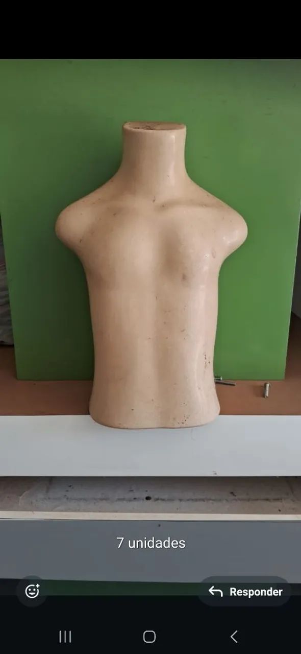 Mannequin Torso Feminino para Bijuterias e tabuleiro 14 unidades bem novo da pra montar um - Foto 3