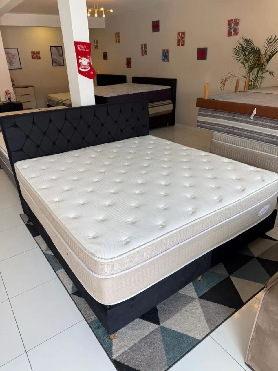 Colchão KING MAXFLEX SEMINOVO TOP - entrego! 