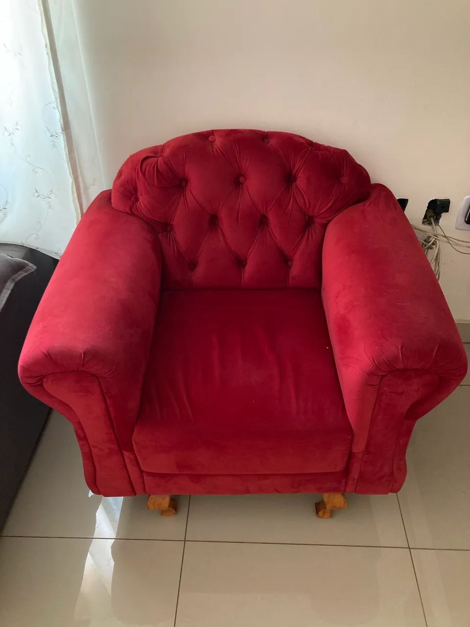 Poltrona Veludo 65704308651139122