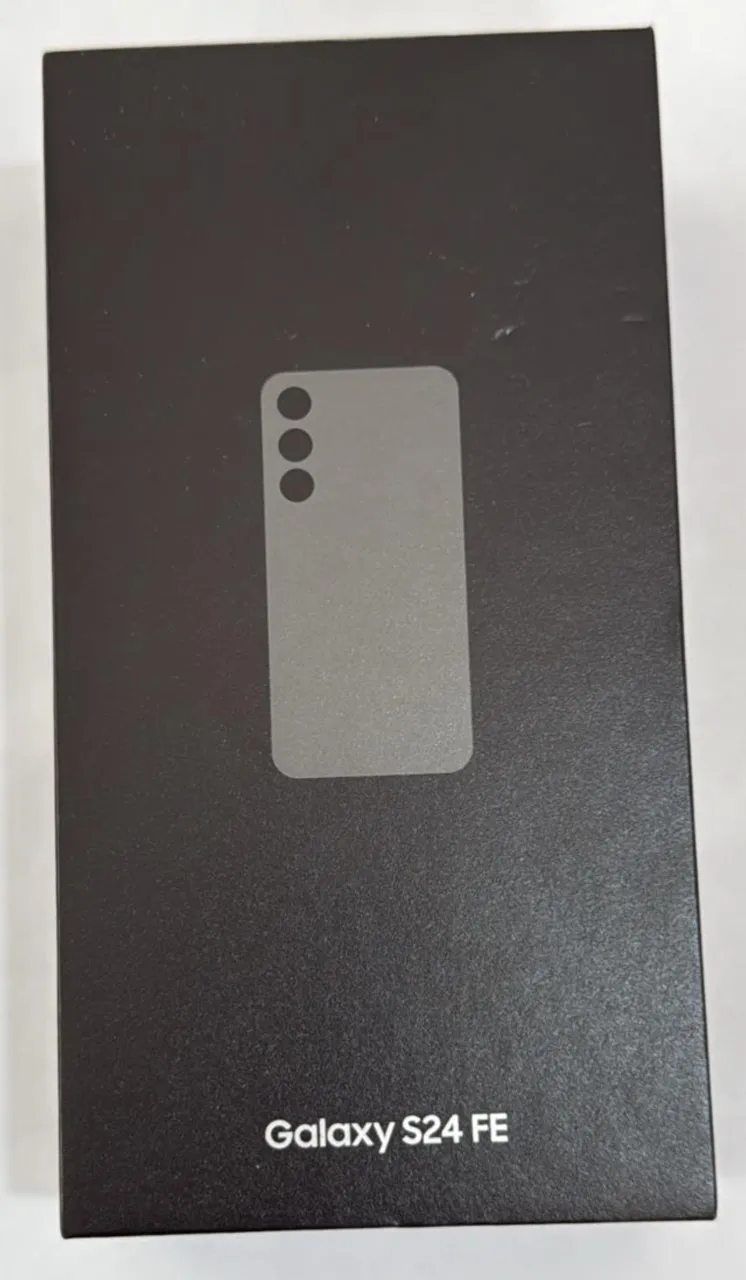 Samsung S24 FE 256gb Lacrado Parcelo 10X sem juros. Máquina Presencial.